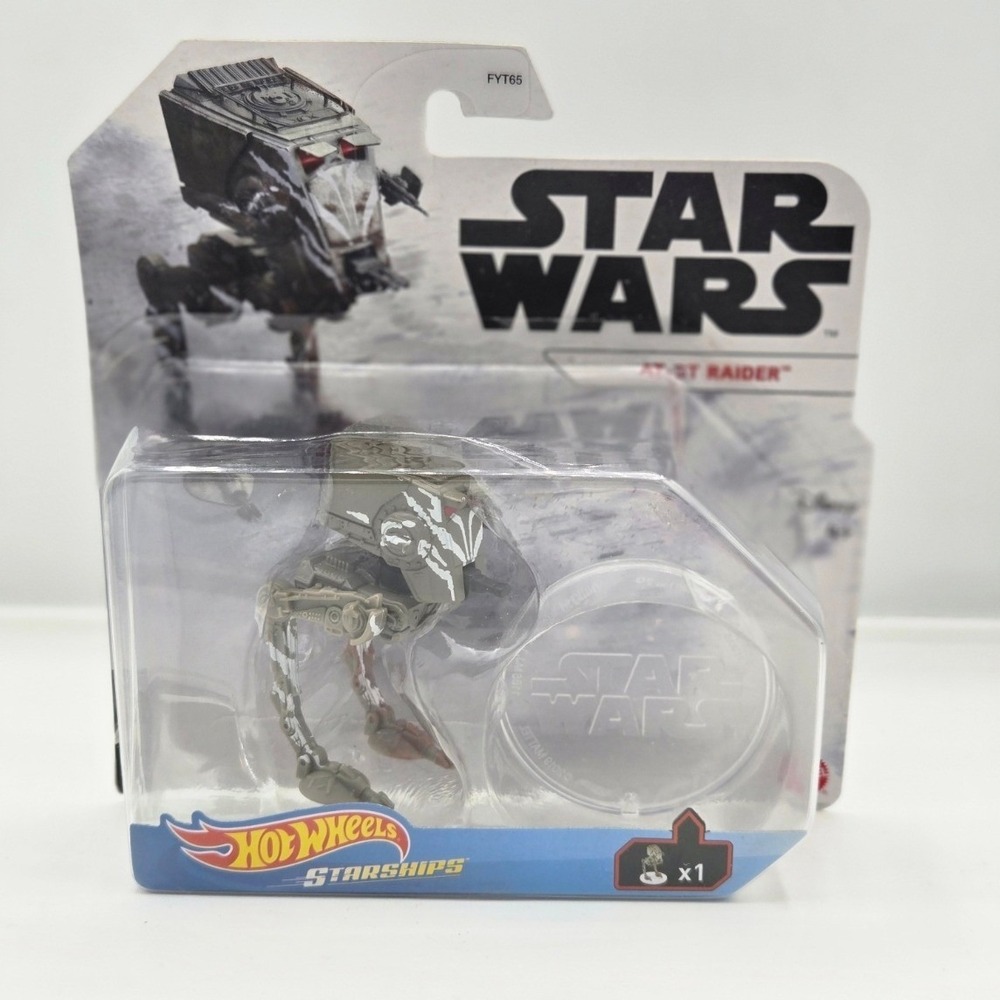 Hot Wheels Star Wars Starships AT-ST Raider Die-Cast Vehicle FYT65 New Packaging